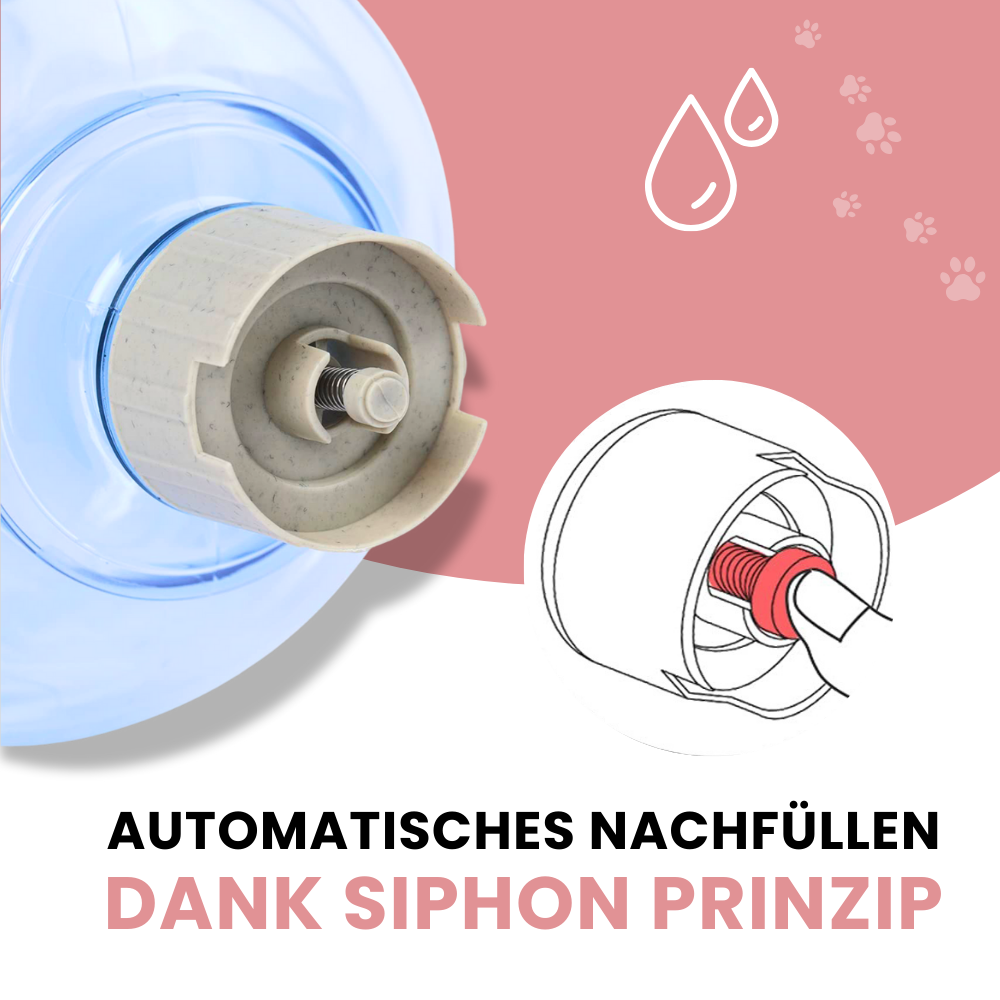 Automatischer Futter- & Wasserspender – Immer bestens versorgt!